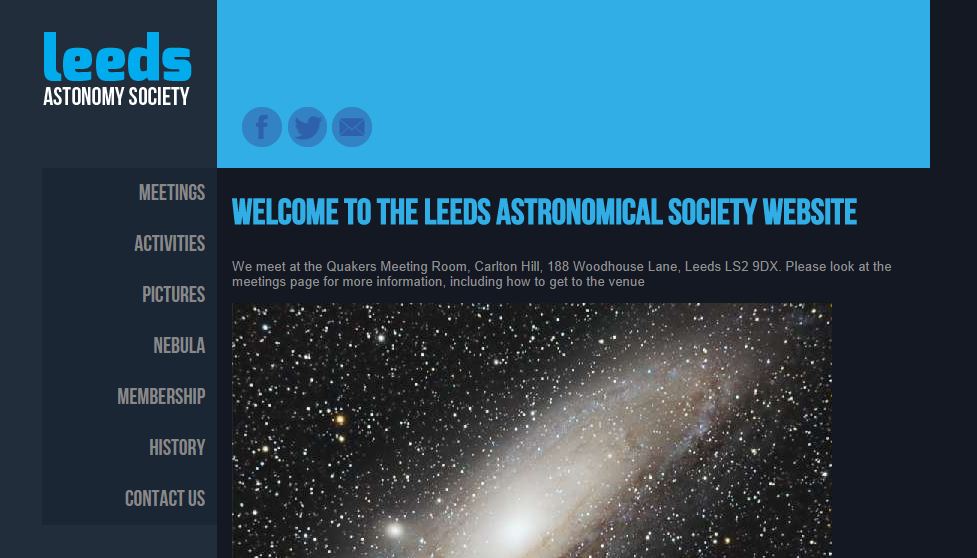Leeds Astronomical Society by Rob Stothert