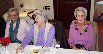 Members enjoying dinner at Scarthingwell Golf Club